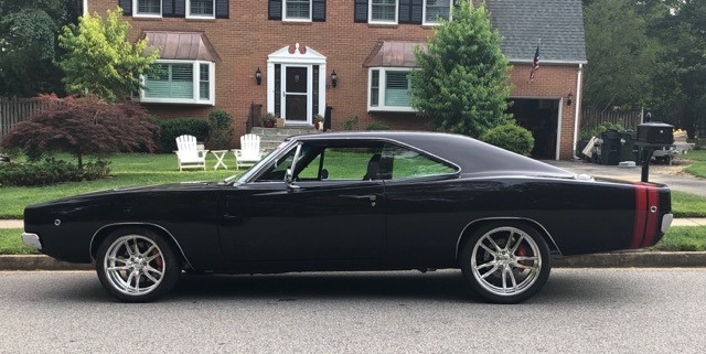 1968 Charger wired with the Infinitybox system