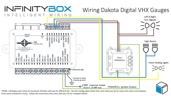 Wiring Dakota Digital VHX Gauges - Infinitybox