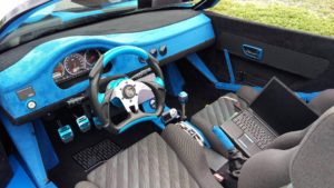 Dash of Factory Five 818 wired with the Infinitybox system