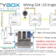 Image of Infinitybox diagram showing how to wire the General Motors LS3 ECU with the 20-Circuit Kit