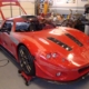 In-process shot of Factory Five GTM being wired with the Infinitybox system