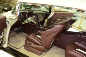 1955 Cadillac DeVille at the 2020 Detroit Autorama