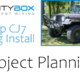 Jeep Install Series-Project Planning