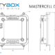 Outline dimensions for the Infinitybox MASTERCELL