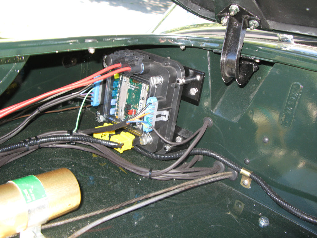 Front POWERCELL used to wire a 1957 MGA