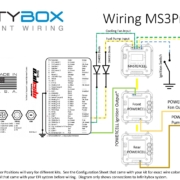 Picture of wiring diagram for MS3Pro EFI system and the Infinitybox system.