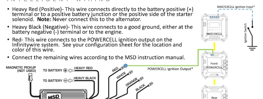 Wiring The Msd Ignition System, Msd 6a Wiring Instructions