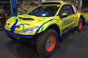 Example of a Baja car wired with the Infinitybox system
