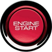 Picture of the Honda S2000 Engine Start Button.