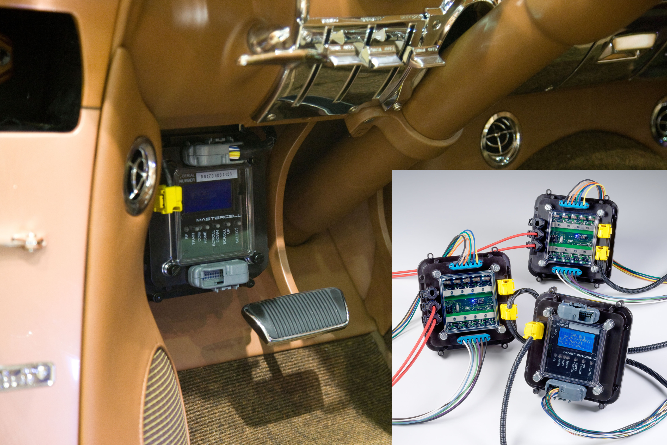 Classic Chrysler wired with the Infinitybox System