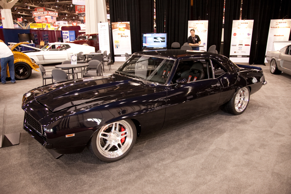 1969 Camaro wired with the Infinitybox system